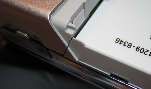 Sony Ericsson Xperia X1 fissure